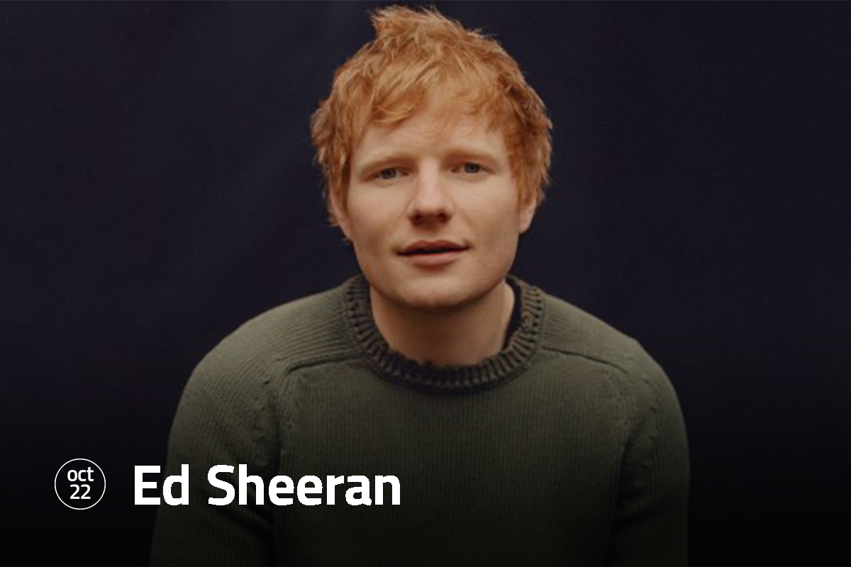 Ed Sheeran Date Poster